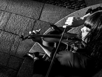 Violinist Francesca Arancio | © Gaia Capone Photographer